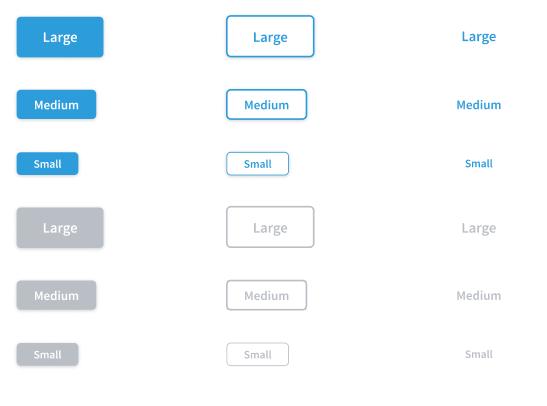 buttons in a design system