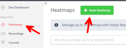 How to create a heatmap to measure UX in Hotjar